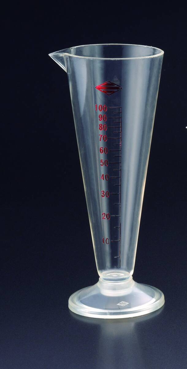 サンプラテック(SANPLATEC) TPXメートルグラス 100cc 6506 プラスチックポリメチルペンテン樹脂 日本 BMC17506拍卖