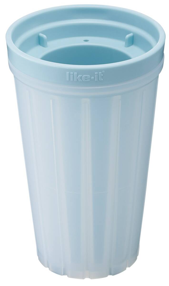 ライクイット (like-it) 製氷皿 クラッシュアイスメーカー 約Ф8.9×高14.2cm ライトブルー 日本製 STK-07L拍卖