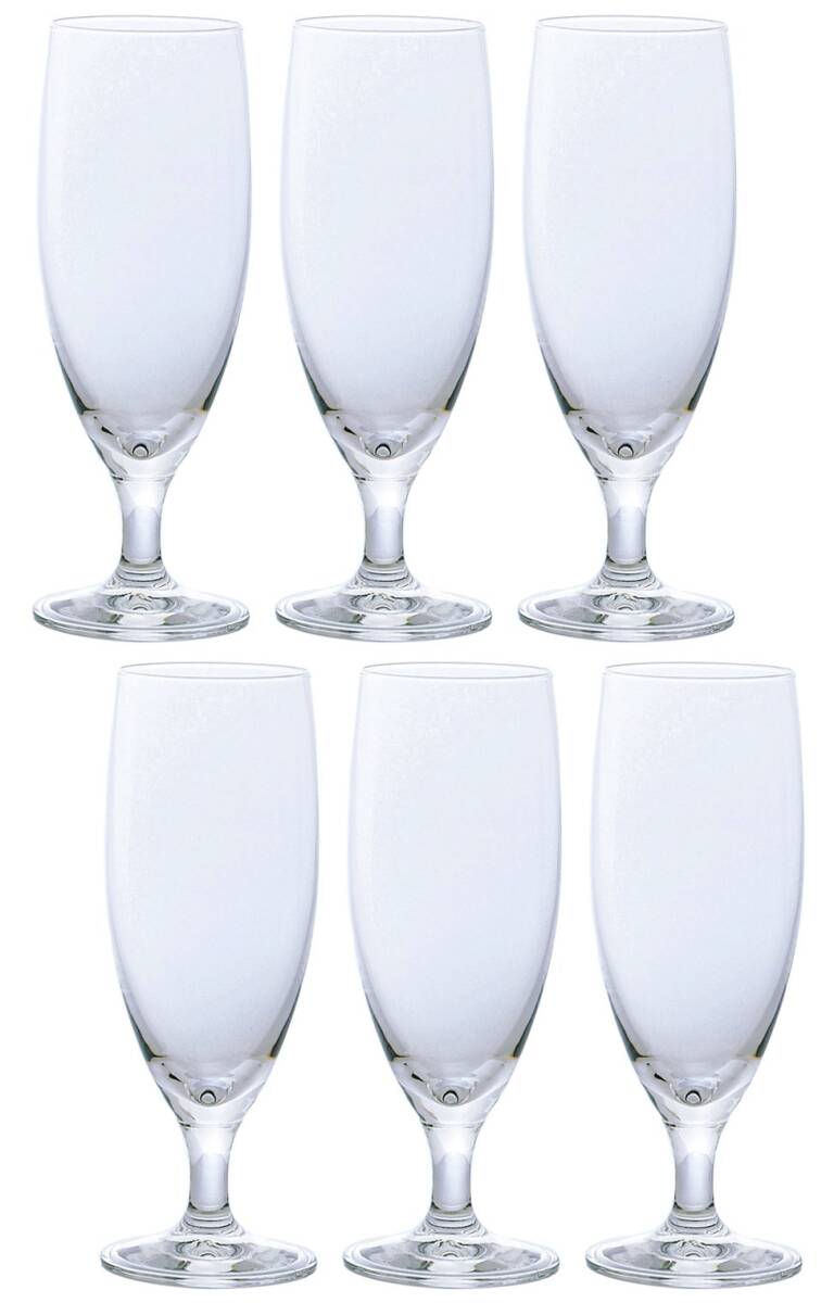 アデリア(ADERIA) Cラインピルスナー ビールグラス 330ml 6個セット日本製 結婚 父の日 母の日 ギフト プレゼント 誕生日 女性拍卖