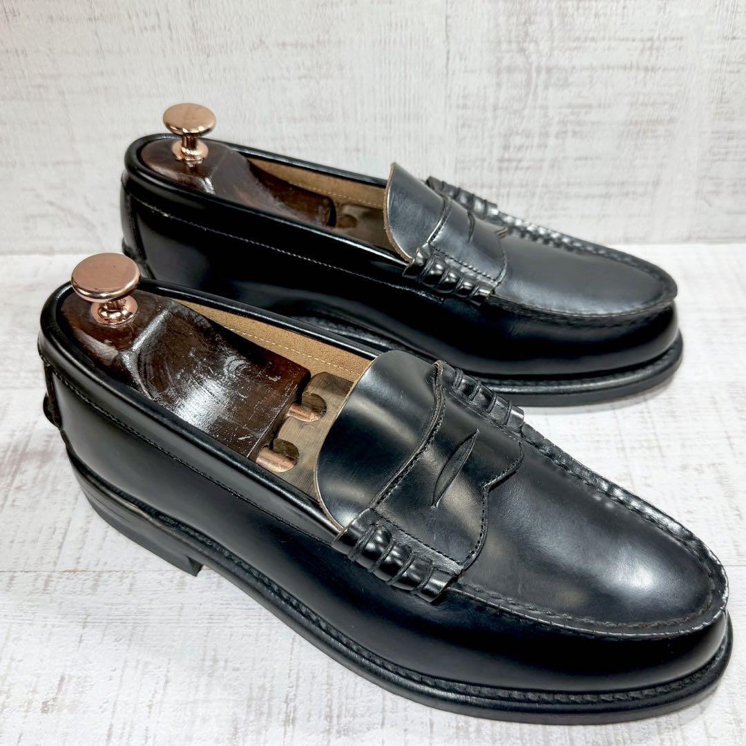 即決◆REGAL◆リーガル コインローファー 2177 23.5cm 黒 レザー ビジネス レディース拍卖