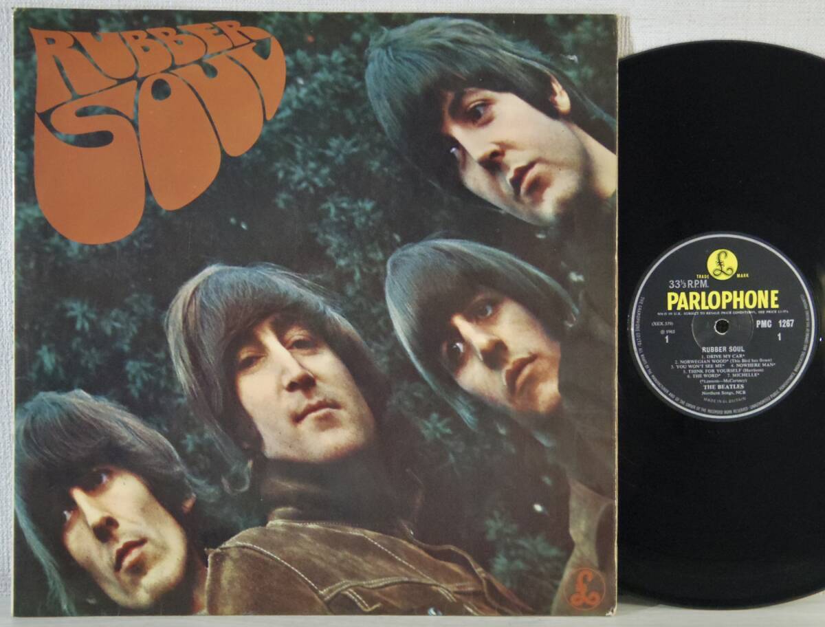 ◆THE BEATLES【RUBBER SOUL】英国UKオリジナル盤モノ◆PMC 1267◆A面マト1/B面マト4拍卖