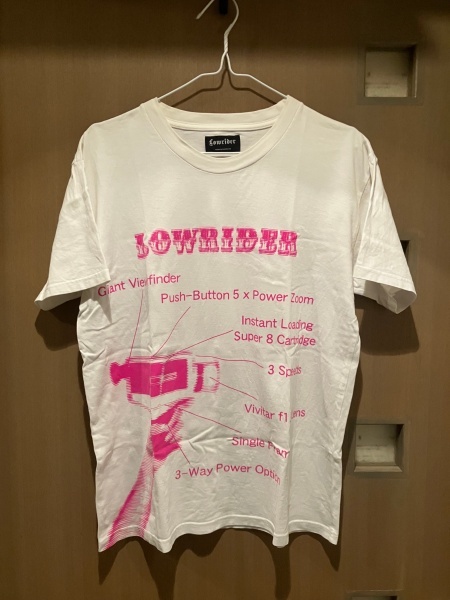 【スタイリッシュデザイン】LOW RIDER ローライダーTシャツ ホワイト拍卖
