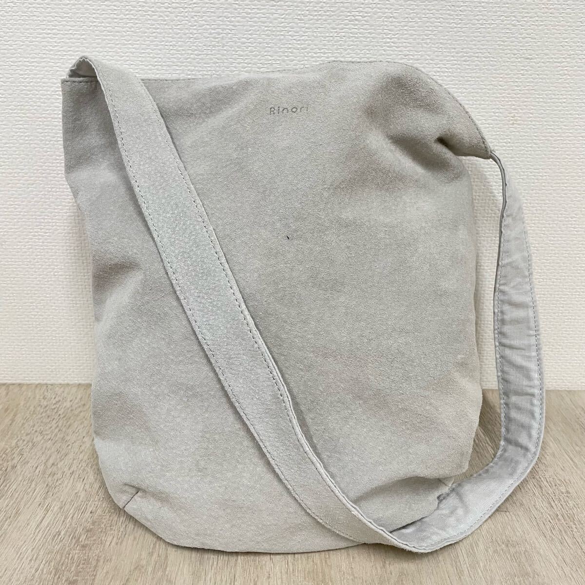 【Rinori】リノリ★ショルダーバッグ 斜めがけスウェード カバン 07拍卖