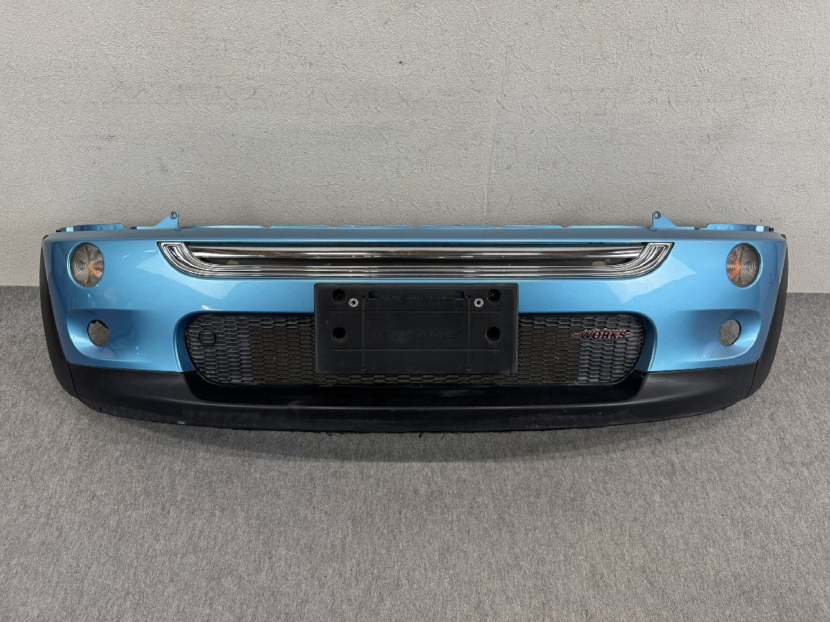 BMW MINI RE16 R53 ミニ クーパーS JCW ジョンクーパーワークス 純正 フロントバンパー 870 ブルー (R4614)拍卖