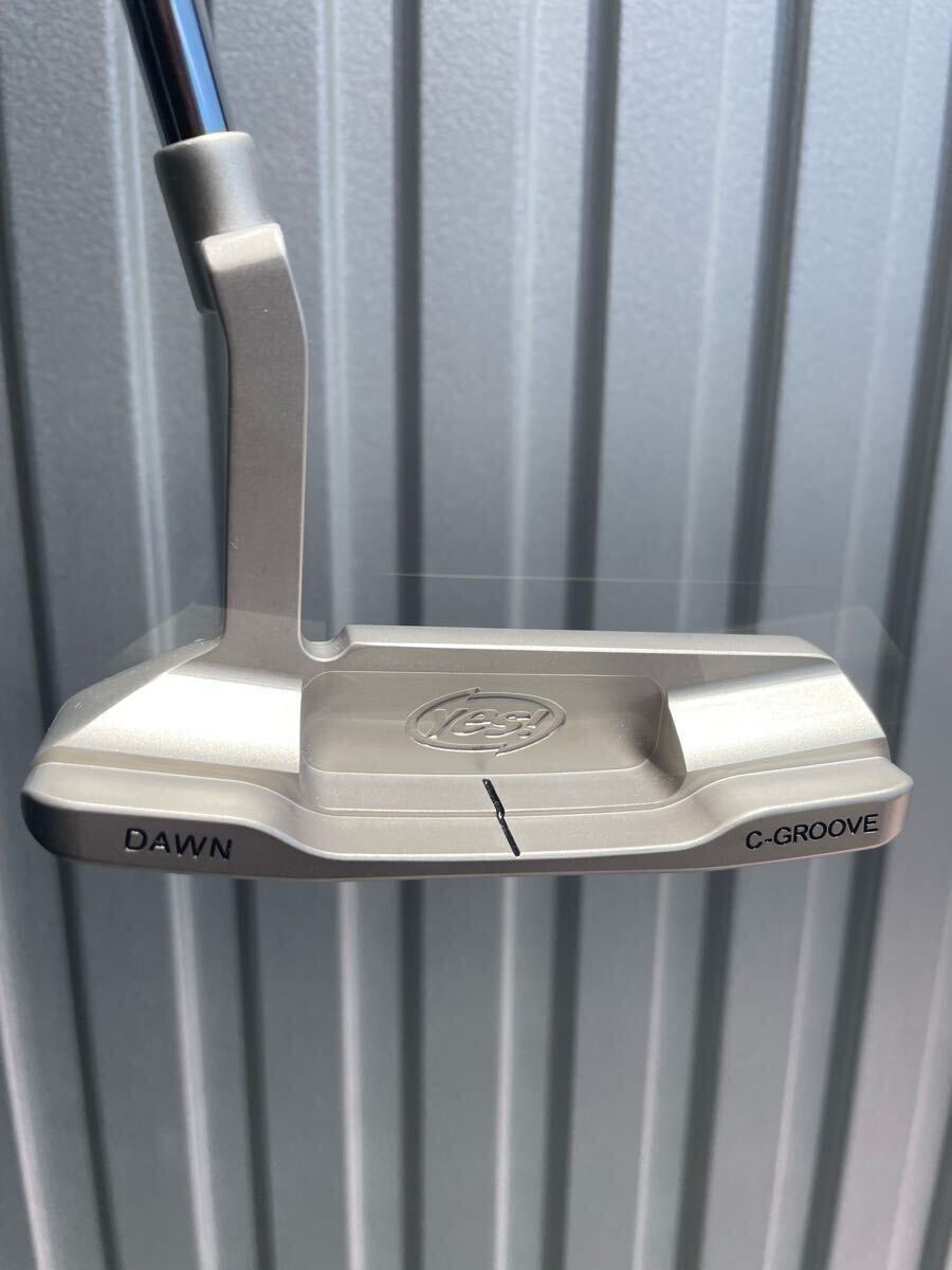 新品同様 Yes! DAWN パター 303SS CNC ミルド FORGED ステンレス 絶版 希少 レア 34インチ 削り出し ブレード 新品ヘッドカバー付 ドーン拍卖