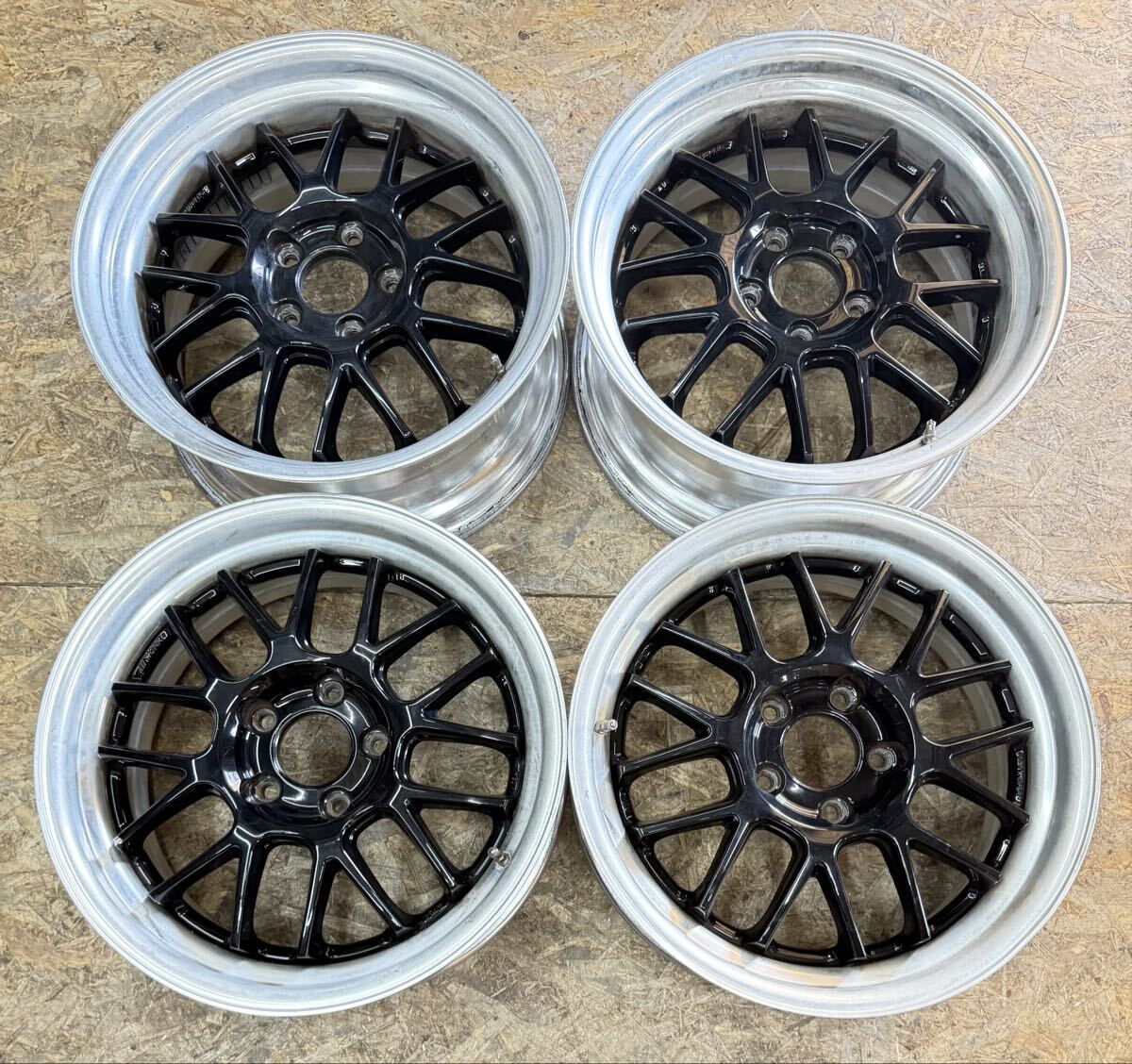 【希少!】WORK マイスター M1R 17インチ 7J+35 8J+30 PCD114.3 5穴 5H シビック インテグラ MR2 アルテッツァ ロードスター シルビア拍卖