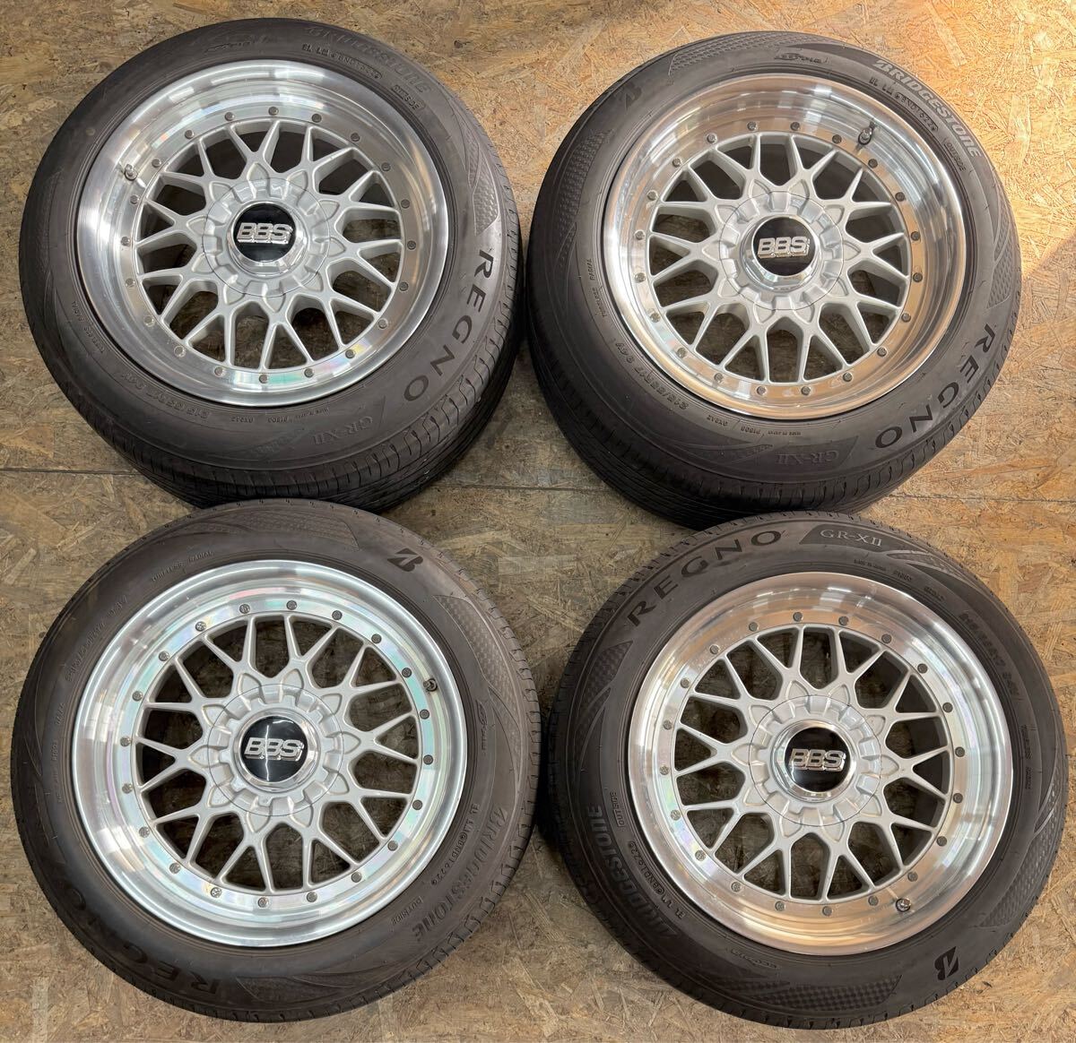 【希少!】BBS RSⅡ 026 17インチ 9J+35 PCD114.3 5穴 5H 当時物 絶版 シルビア スカイライン FD3S JZA80 スープラ RS2拍卖