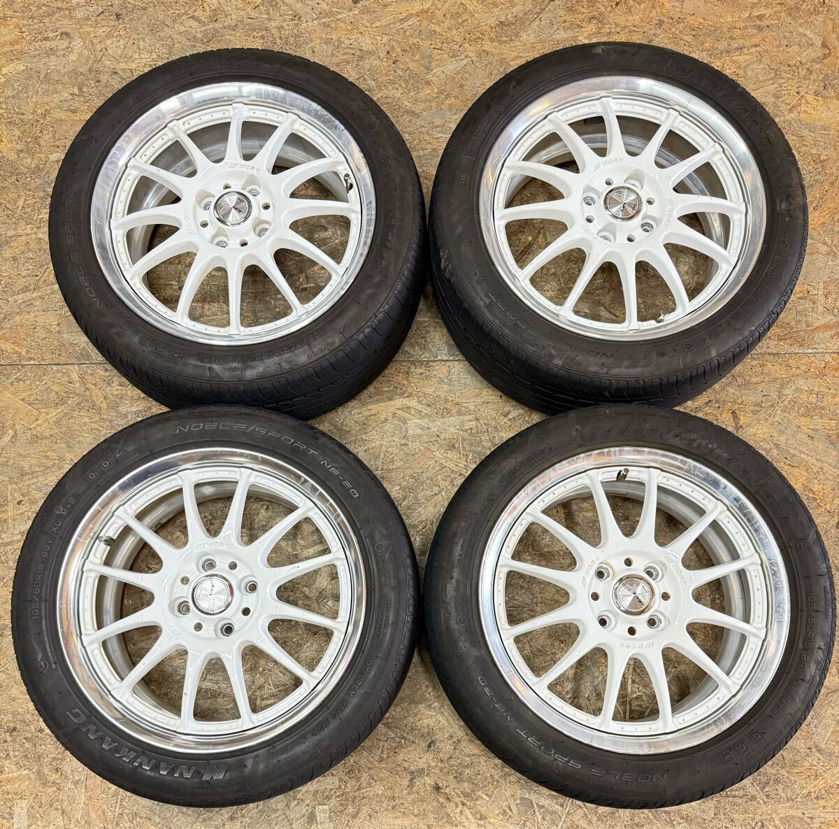 【希少!】WORK XSA 戦 16インチ 6.5J+47 PCD100 4穴 4H コンパクト フィット ヴィッツ ヤリス アクア キューブ bB 拍卖