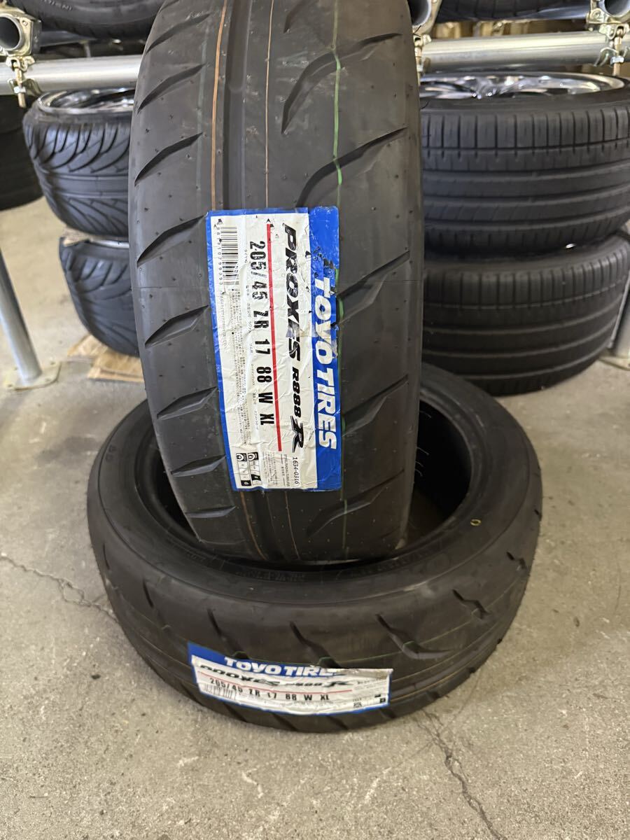 TOYO PROXES R888R 205/45R17 205/45-17 トーヨー プロクセス サーキット モータースポーツ用拍卖