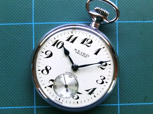 ♪SEIKO セイコー懐中時計 7石 手巻き 19セイコー拍卖