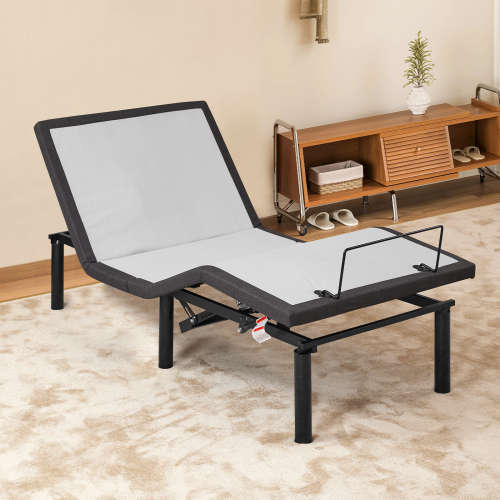 電動ベッド 折りたたみベッド 2モーター 196*97cm シングル 家庭用 組立簡単 高さ調節 角度調整 拍卖