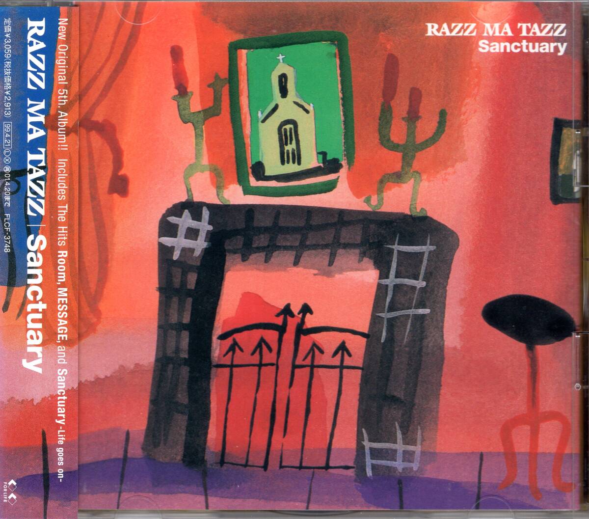 RAZZ MA TAZZ/Sanctuary/メンバー自身が初プロデュースした通算5作目!シャープかつポップになったサウンド!未使用品!送料無料! 拍卖