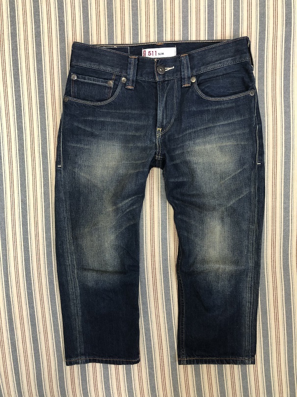 即決★リーバイス511ハーフパンツデニム No39拍卖