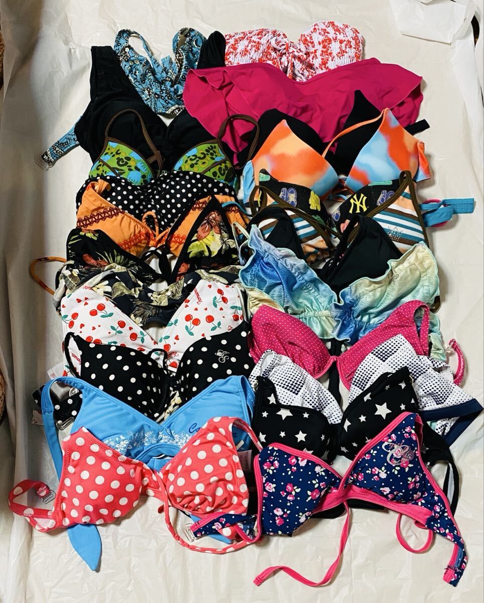 中古古着 水着 ビキニトップス 41枚 まとめ売り拍卖