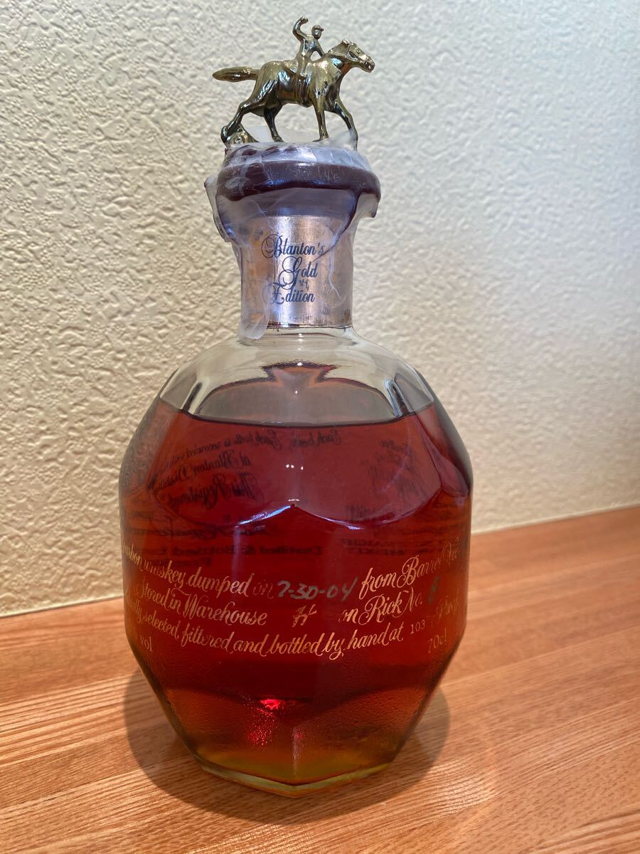 ブラントン シングルバレル 2004年 750ml 46.5% Blanton's SINGLE BARREL バーボンウイスキー 未開栓 古酒 箱付き/A31948 ブラントン拍卖