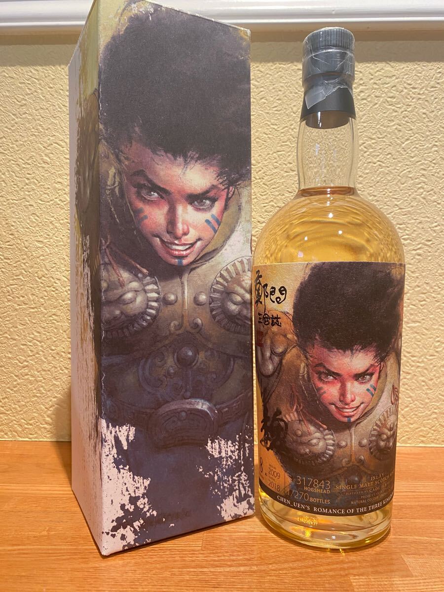 ウイスキーファインド 三国志 曹洪 カリラ 2009-2018 8年 ウイスキー アイラ拍卖