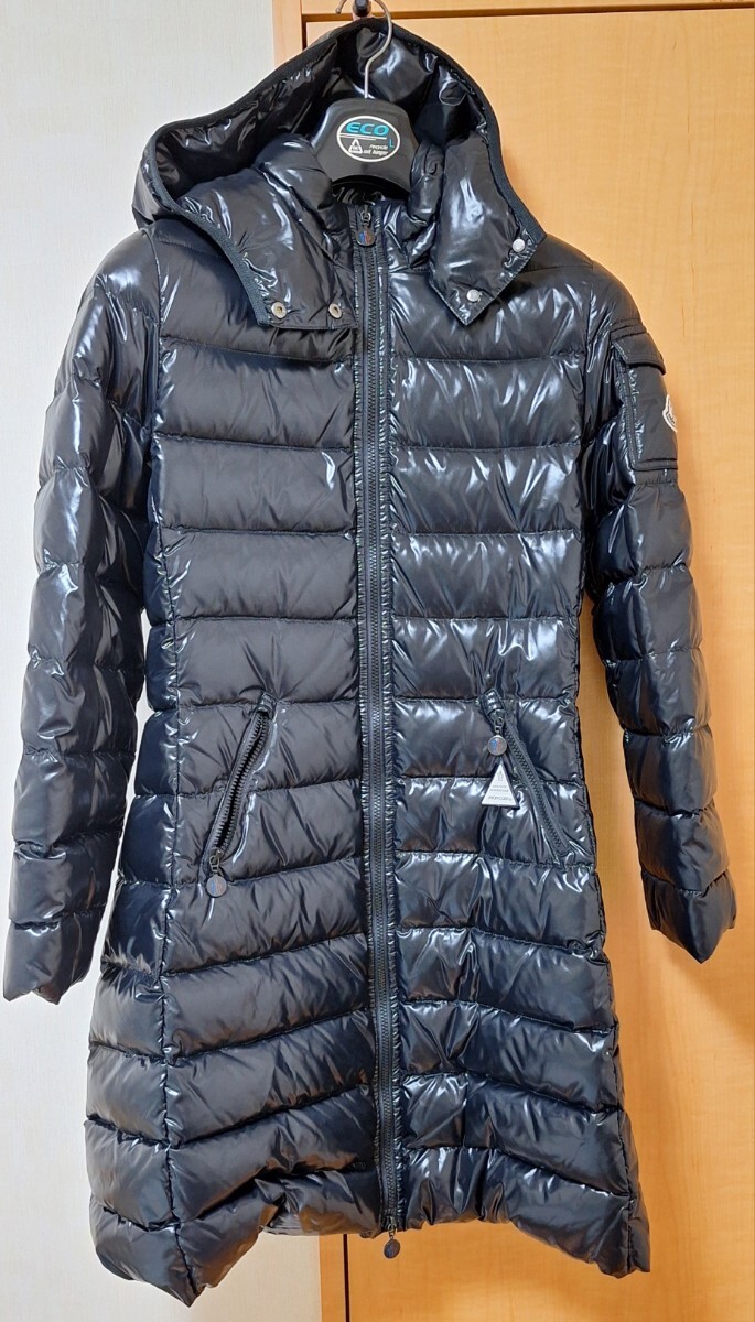 MONCLER ENF ANT 14A 999シャイニーブラック テカテカシャイニー素材拍卖