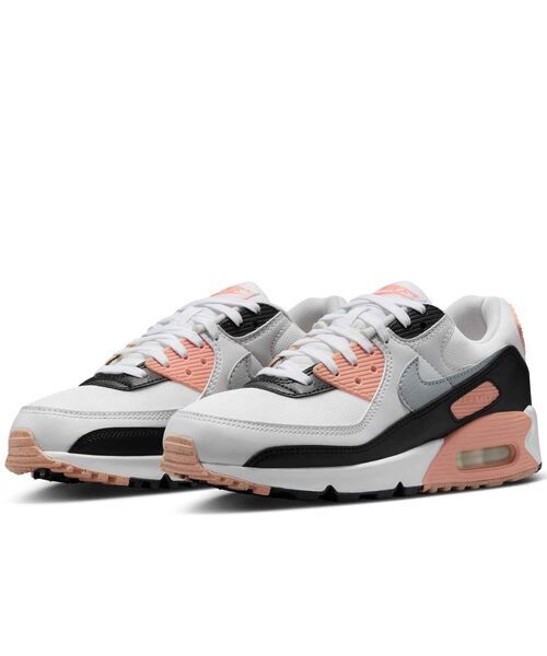 送料無料 25cm●NIKE ナイキ エア マックス 90 Air Max 90 DH8010-109 白 ピンクベージュ 黒拍卖
