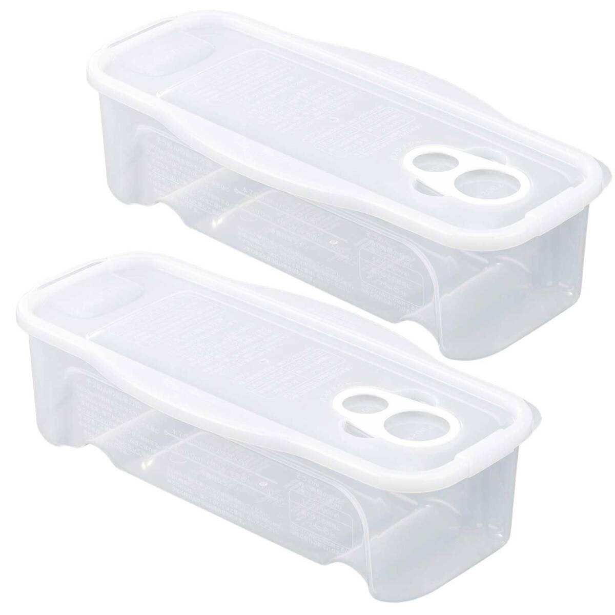 イノマタ化学(Inomata Kagaku) 電子レンジ調理器 レンジで簡単 パスタ用 1.3L 2個セット 日本製 レシピ 種類 簡単 ツナ拍卖