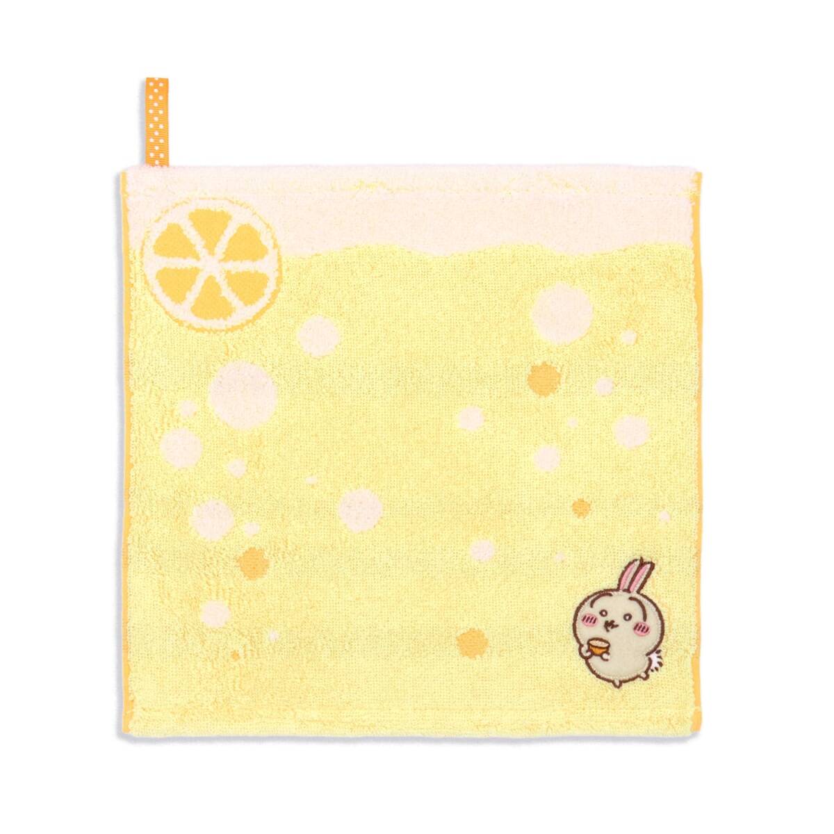 ちいかわ(Chiikawa) すっぱ タオルハンカチ イエロー うさぎ 41-1260080 約25×25cm拍卖