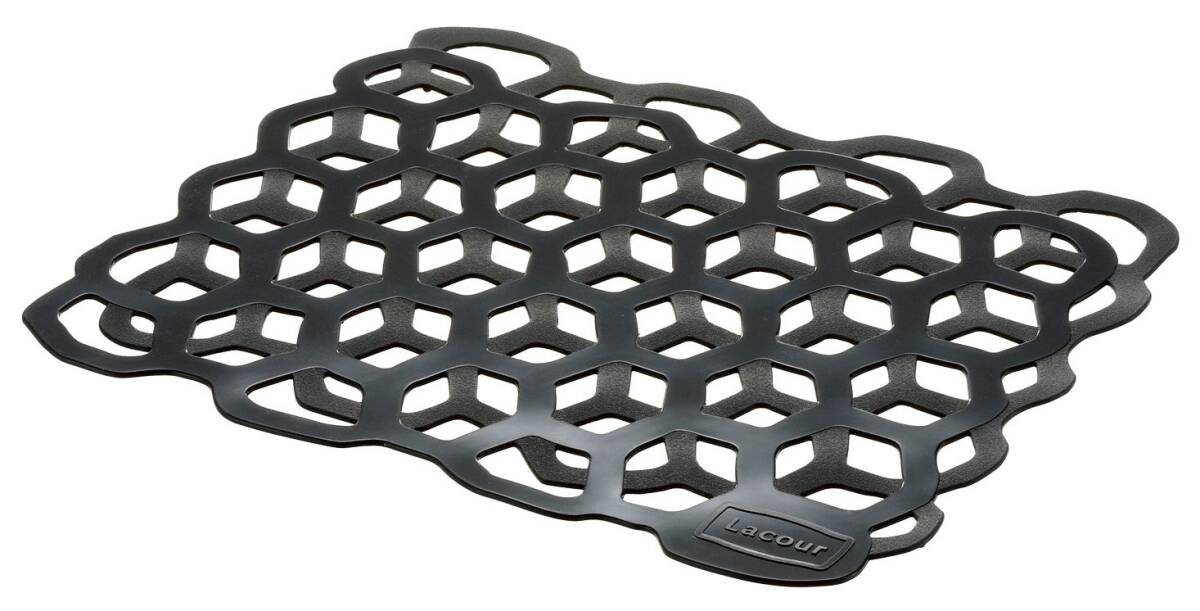 リッチェル シンクマット ダークグレート ラクール シリコーンマット 耐熱拍卖