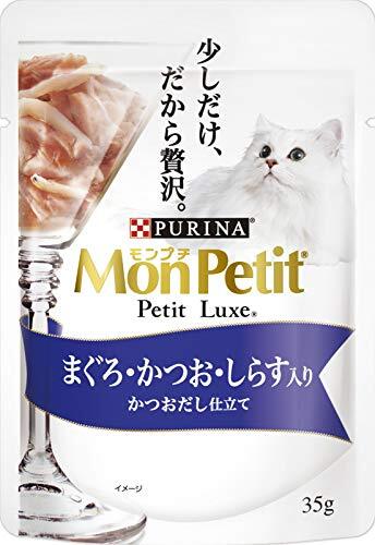 モンプチ プチリュクスパウチ まぐろ&かつお&しらす 35gx12袋拍卖