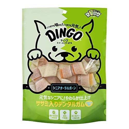 スペクトラムブランズジャパン 株式会社ディンゴ (Dingo) 犬 おやつ ミート・イン・ザ・ミドル シニアオーラルボーン22本入 グルコサミン拍卖
