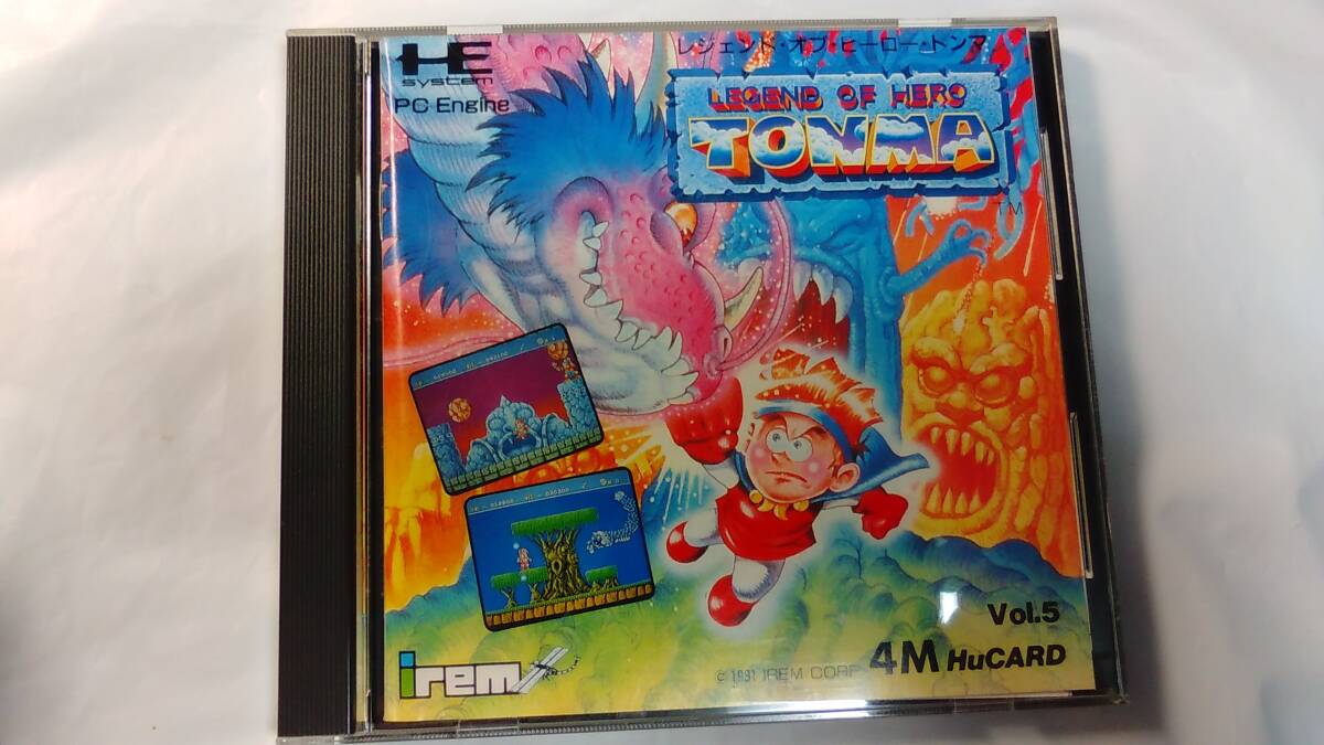 PCエンジン - PC Engine / レジェンド・オブ・ヒーロー・トンマ - Legend of Hero Tonma / 超希少 拍卖