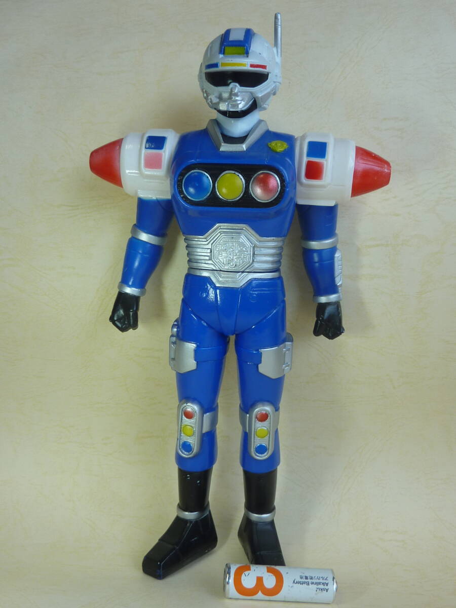 シグナルマン 25センチ大きな限定ソフビ■激走戦隊カーレンジャーテレビランドとくせいビッグソフト1996年徳間書店■東映特撮スーパー戦隊拍卖