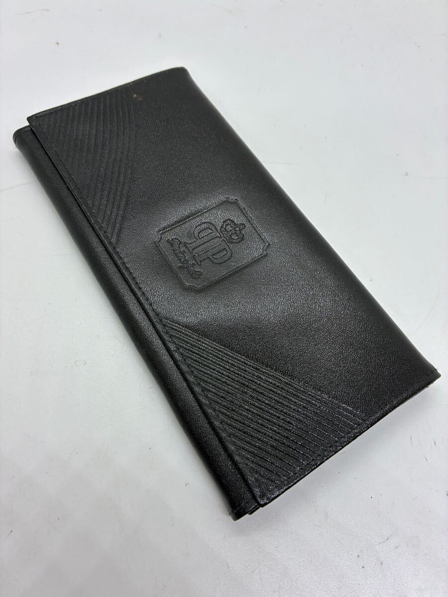 principle レザー 長財布 ブラック 札入れ 三つ折り拍卖