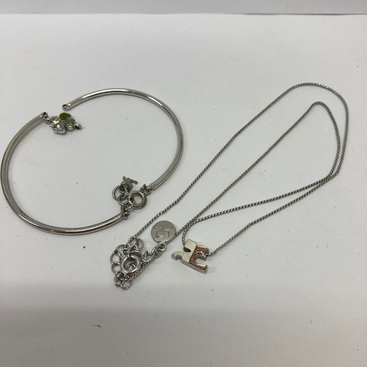 38495 0716Y グレージュ ネックレス ブレスレット バングル拍卖