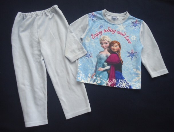 ■アナと雪の女王(アナ雪)■長袖パジャマ(キッズ) サイズ110■拍卖