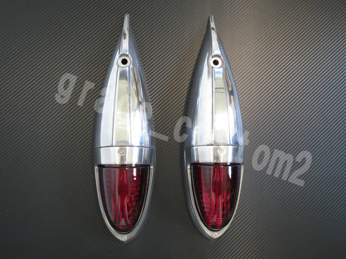 ナマズマーカー 大 レッド 赤 【新樹脂レンズver.】 ナマズランプ 2個 赤色 紅 12V 24V サイドマーカー トラック カスタム 五光タイプ拍卖