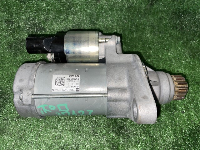 VW ポロ ABA-AWCHZ セルモーター スターター TSIハイライン拍卖