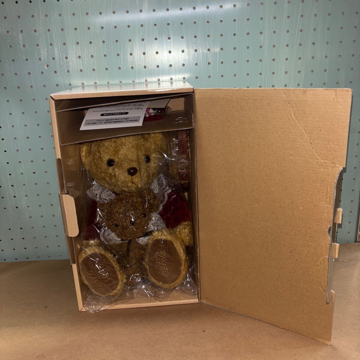 コカ・コーラ 120周年 記念限定 テディベア ぬいぐるみ 1376 コカコーラ COCAcola拍卖