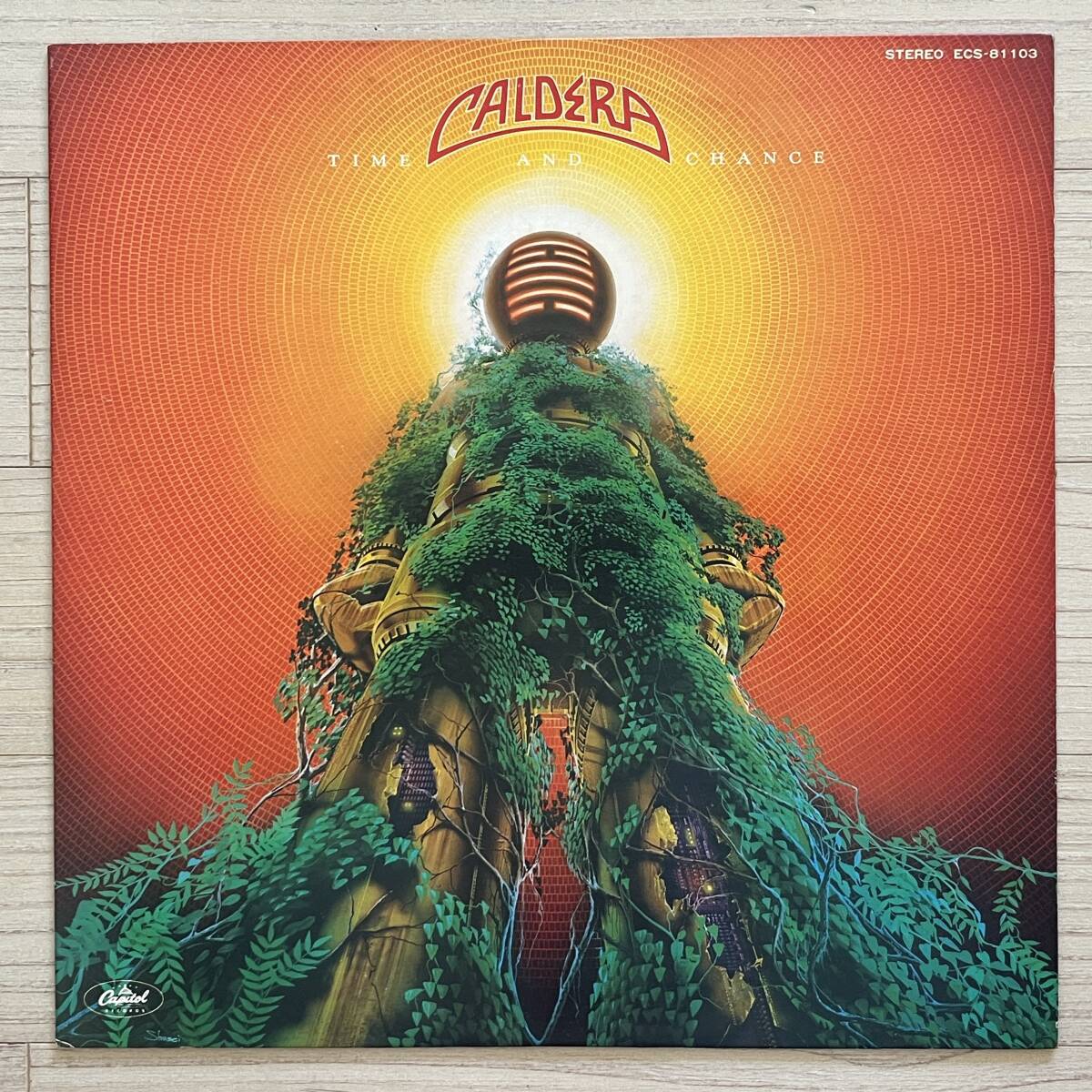 【国内盤/Vinyl/12''/Capitol Records/ECS-81103/78年盤/with Liner】タイム&チャンス / カルデラ ............ //Jazz-Funk,Latin Jazz//拍卖