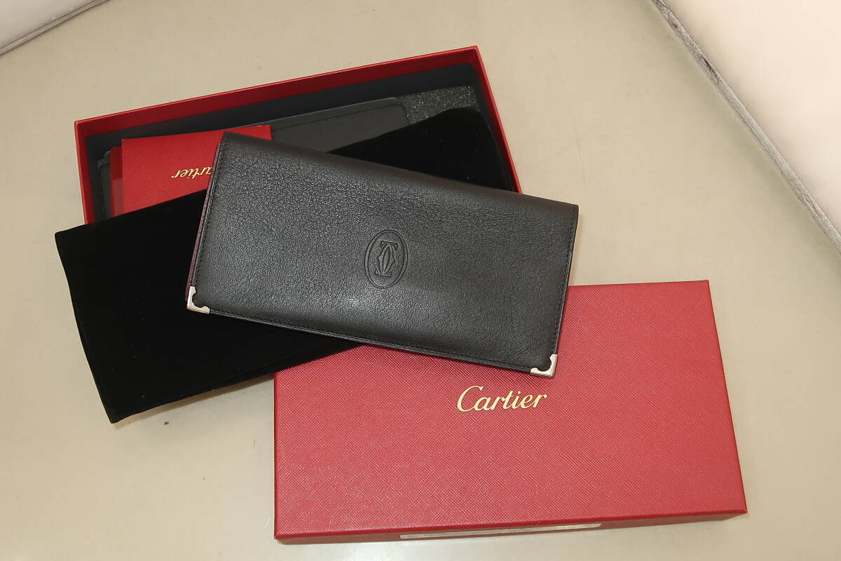 ★☆Cartier カルティエ 二つ折り長財布 札入れ☆★拍卖