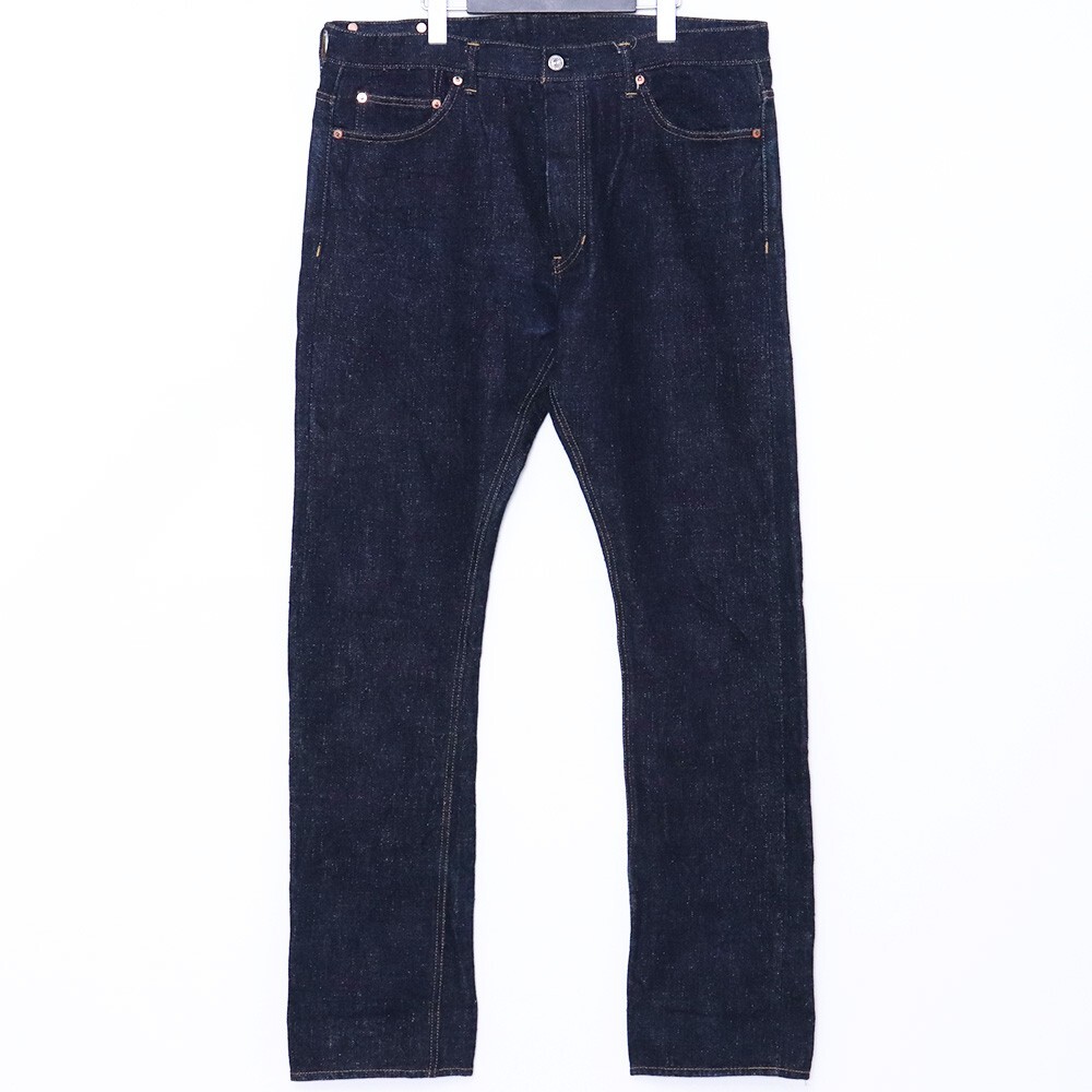 ISAMU KATAYAMA BACKLASH フルカウント ストレートデニムパンツ サイズ36 インディゴ FL-1970-03 イサムカタヤマバックラッシュ FULL COUNT拍卖