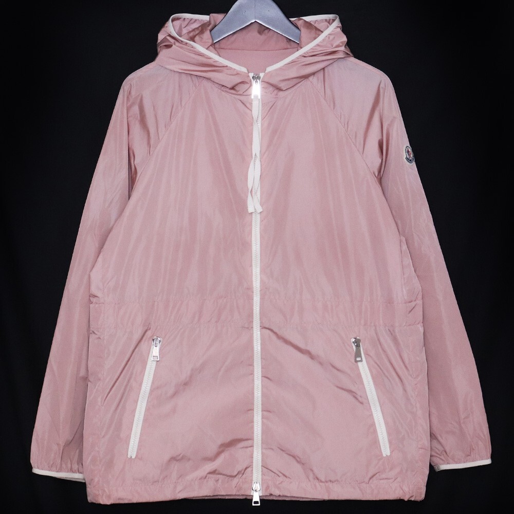MONCLER EAU ブルゾン マウンテンパーカー サイズ2 ピンク F10931A74200 C0455 モンクレール ナイロン ジャケット拍卖