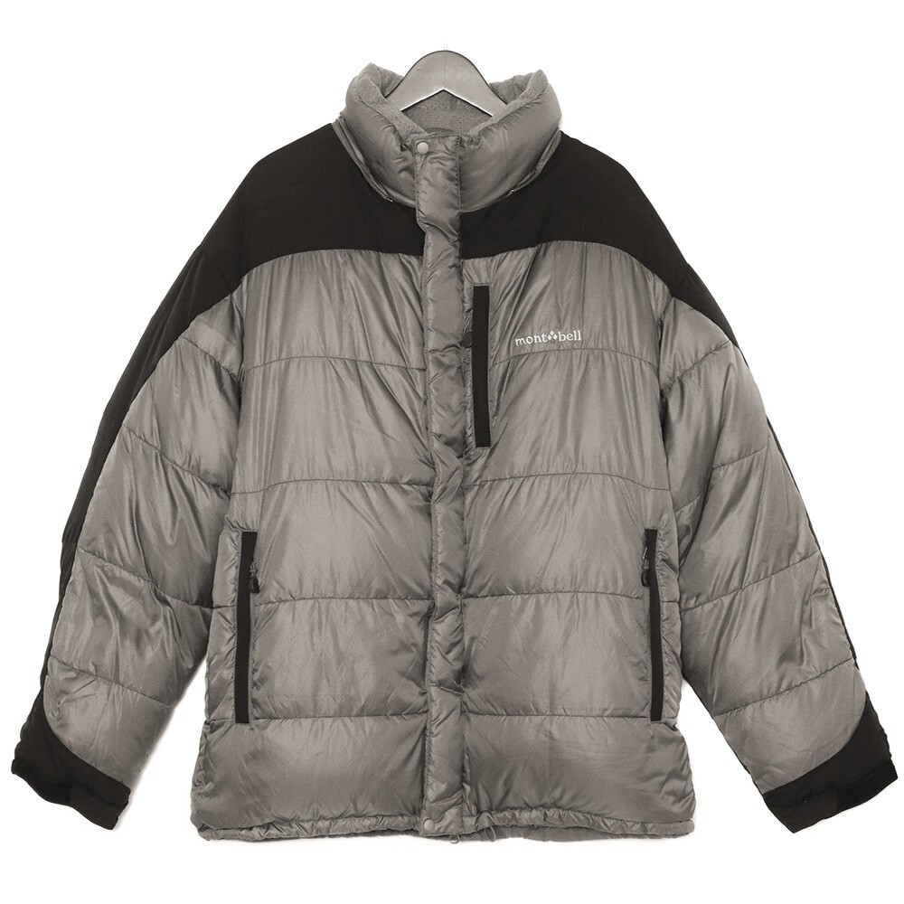 MONT-BELL ベンティスカダウンジャケット Lサイズ グレー 1101312 モンベル down jacket アウター拍卖