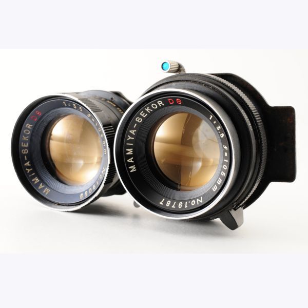 マミヤ MAMIYA SEKOR DS 105mm F3.5 C220 C3 C33 C330用 要清掃 現状 ジャンク拍卖