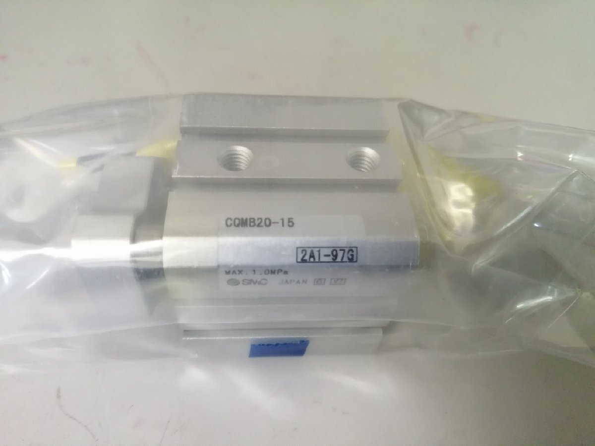 01224 SMC 薄形シリンダ/ガイドロッド形 CQMB20-15拍卖