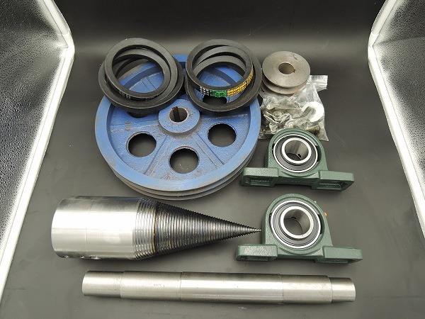 自作薪割り機用 ドリルセット 自作スクリュー コーンスプリッター 薪割り機 送料無料【038】拍卖