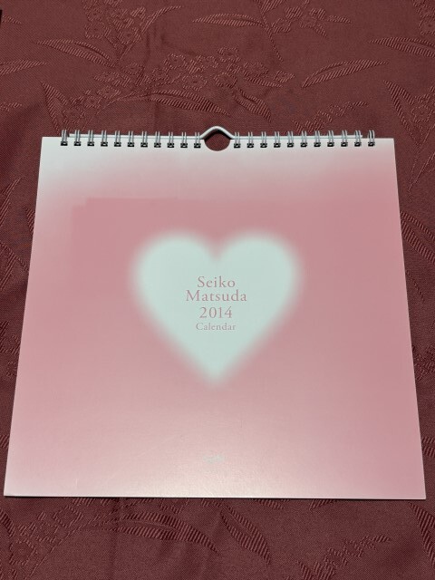 【松田聖子】 2014年 カレンダー拍卖