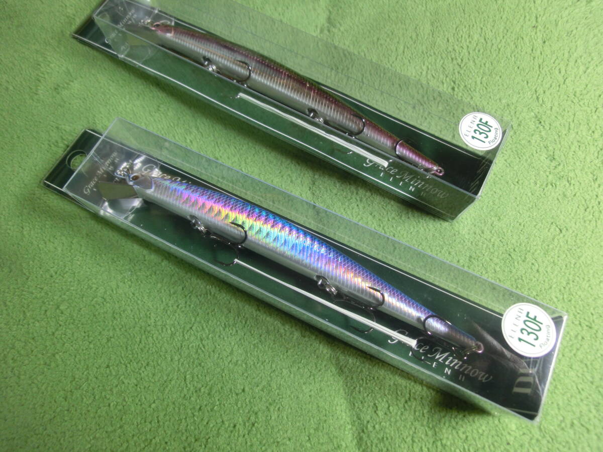 DUO デュオ グレイスミノー エレナ 130F ★ニジマス/ブルーバック★2個セット チタンリップ ★新品拍卖