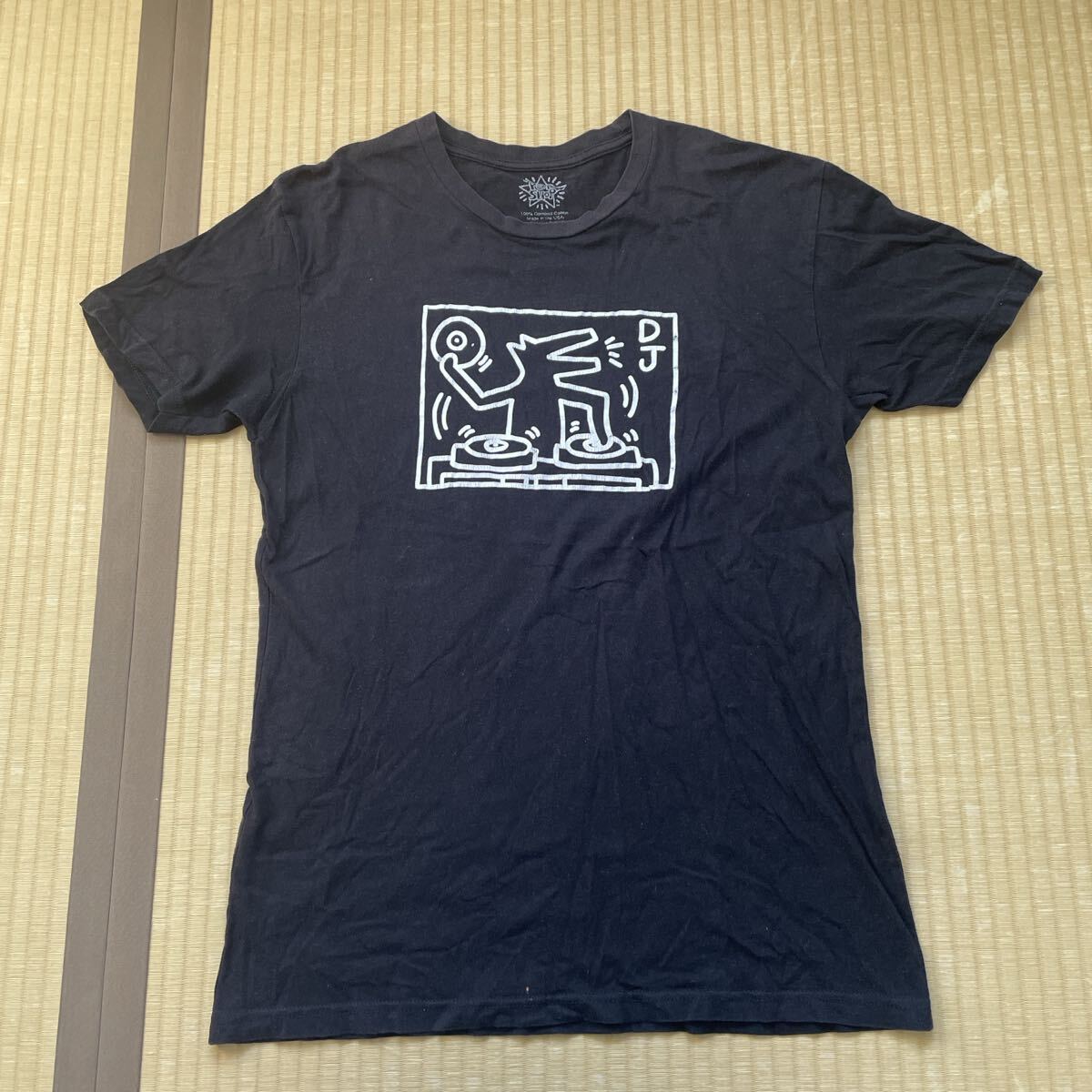 キース・ヘリング Tシャツ Keith Haring 半袖Tシャツ POP SHOP オフィシャルTシャツ KEITH HARING拍卖