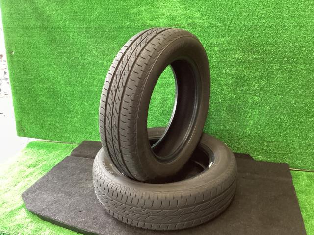 夏用 155/65R14 ブリヂストンネクストリー 2本セット中古 ブリヂストン タイヤ拍卖