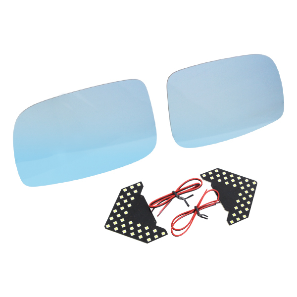 LED 流れるウインカー シーケンシャル 広角レンズ ブルーレンズ サイドドアミラー ダイハツ エッセ L235S、L245S H17.12~H19.10拍卖