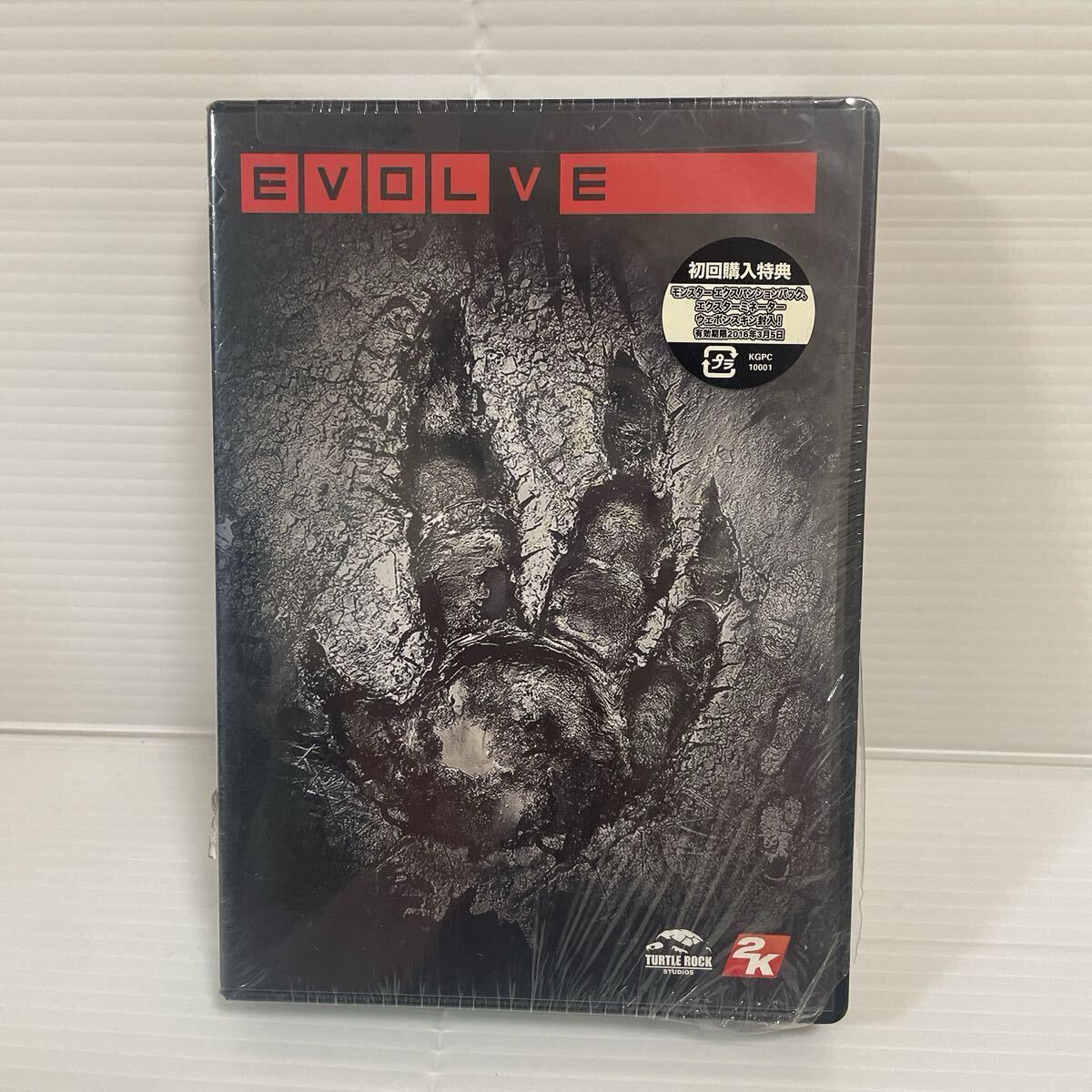 未使用品 EVOLVE PCゲーム 初回購入特典 シュリンク付き C737拍卖