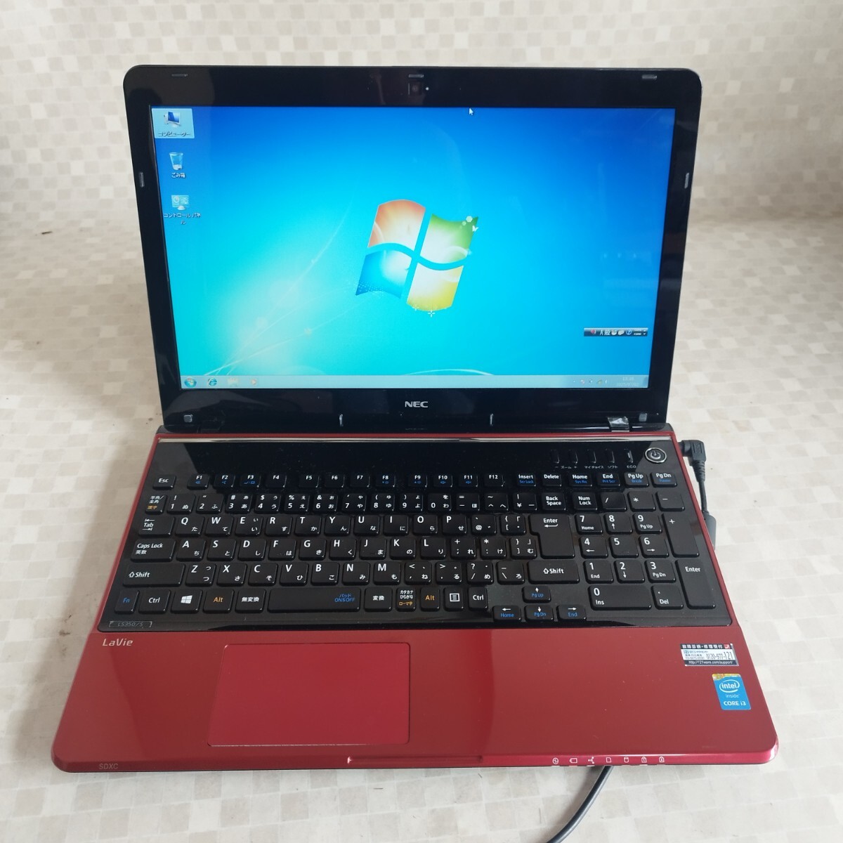 341130e★Windows 7,10,11選択可 15.6” 1366x768 NEC LS350/S Core i3-4000M/4GB/HDD750GB/BD-RE/USB3.0/無線/HDMI/リカバリ-作成拍卖